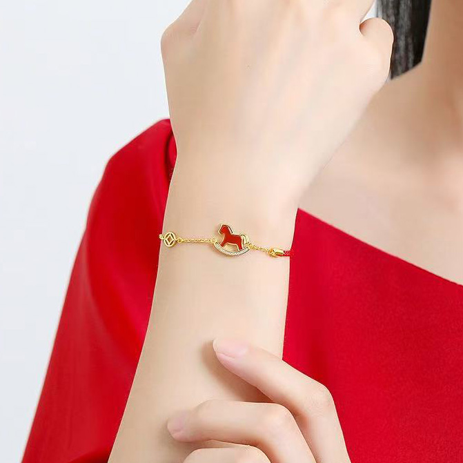 Year of the Horse Red String Bracelet - Fortune Trotve
